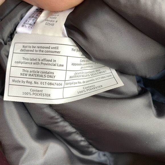 Eddie Bauer Jacket Men's Medium Blue zip-up Weather Edge shell lined snow hood - Picture 13 of 13